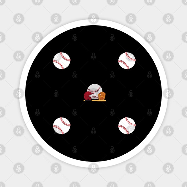 Baseball Lover Magnet by BlackMeme94